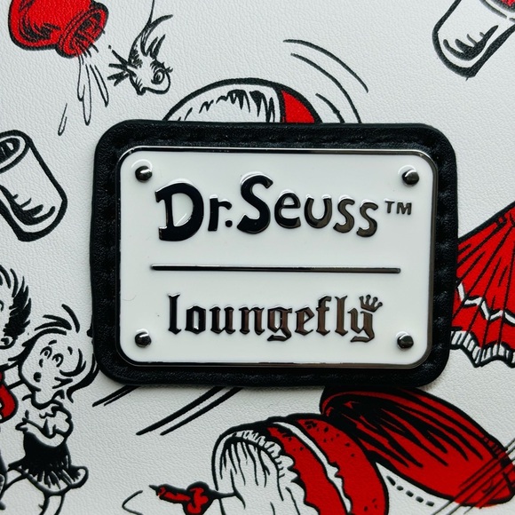 2024 Loungefly Universal Studios‎ Dr. Seuss Cat in the Hat Mini Backpack … main image 11